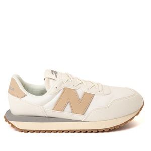 New Balance 237 Athletic Shoe Little Kid - Turtledove tan/white Sz 5